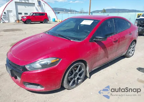 2016 Dodge Dart Sxt z USA, uszkodzony, nr VIN 1C3CDFBB8GD540433